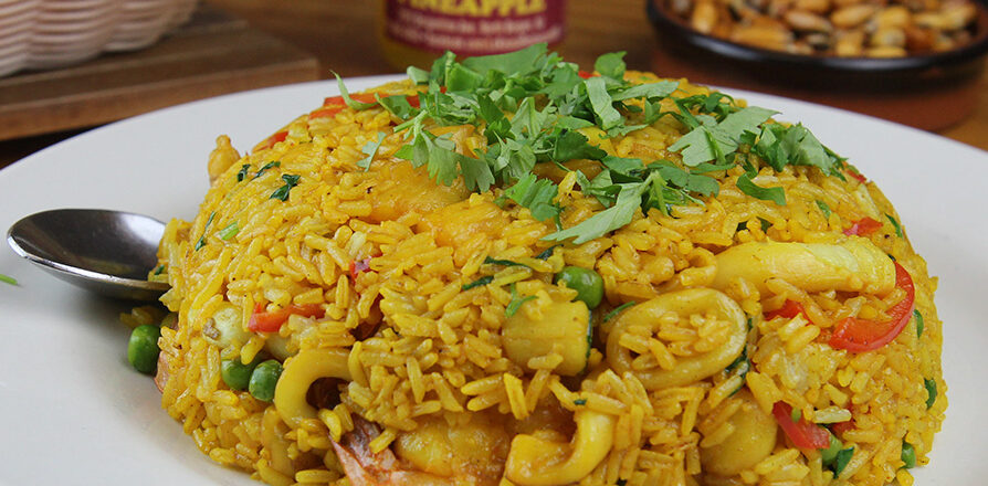 Chaufa con Mariscos